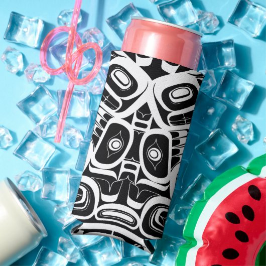 Haida Eagle Thunderbird Northwest Columbia Seltzer Blikjeskoeler (Insitu Zomer)