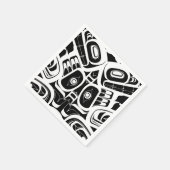 Haida Eagle Thunderbird Northwest Columbia Servet (Hoek)