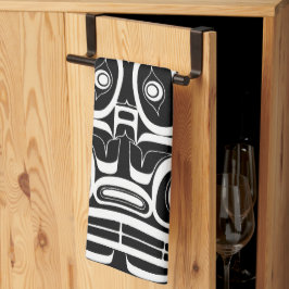 Haida Eagle Thunderbird Northwest Columbia Theedoek