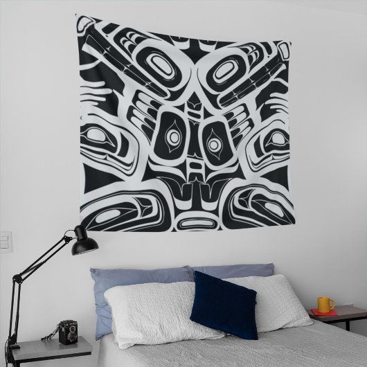 Haida Eagle Thunderbird Northwest Columbia Wandkleed
