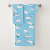 Haida Ermines Bad Handdoek (Insitu)