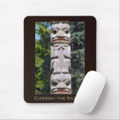 Haida First Nations Totem pole Mousepad Muismat (Met muis)