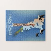 haida gwaii British Columbia Canadian map Legpuzzel (Horizontaal)