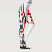 Haida inktvis en kikker leggings (Rechts)