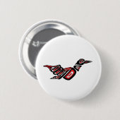 Haida Loon Ronde Button 5,7 Cm (Voorkant /achterkant)