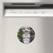 Haida Native American Totem Pole Art Magnet (Insitu (Vaatwasser))