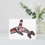 Haida Orca 2012 Briefkaart (Staand voorkant)