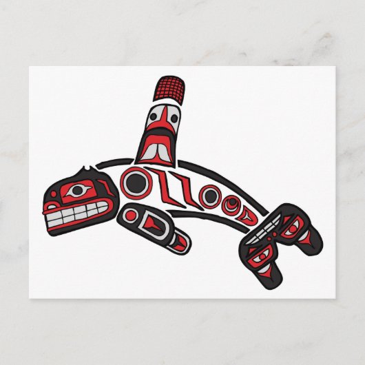 Haida Orca 2012 Briefkaart (Voorkant)