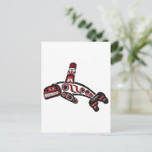 Haida Orca 2012 Briefkaart (Staand voorkant)