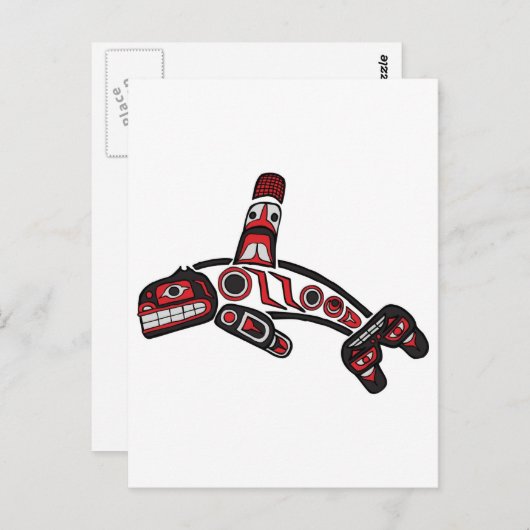 Haida Orca 2012 Briefkaart (Voorkant / Achterkant)