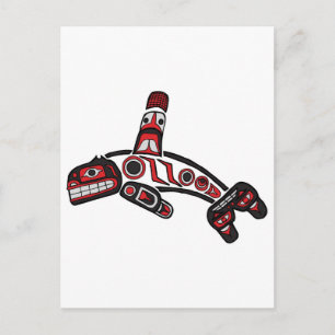 Haida Orca 2012 Briefkaart