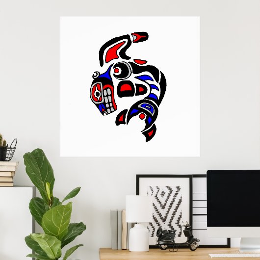 Haida Orca 2014 Poster (Thuiskantoor)