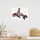 Haida Orca Poster (Keuken)