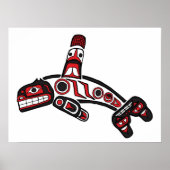 Haida Orca Poster (Voorkant)