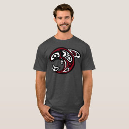 Haida Orca Tribal Tattoo Totem Killer Whale T-shirt