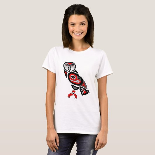 Haida Owl 2014 T-shirt (Voorkant volledig)