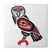 Haida Owl 2014 Tegeltje (Voorkant)