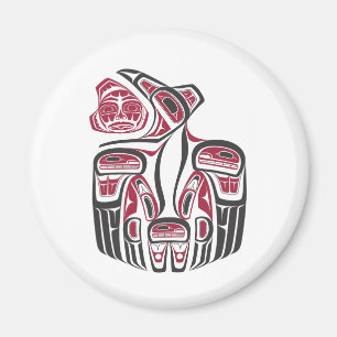 Haida Raven Design Magneet