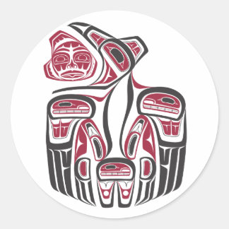 Haida Raven Sticker