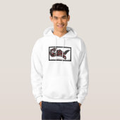 "HAIDA SPIRIT" Haida Art Otter Hoodie (Voorkant volledig)