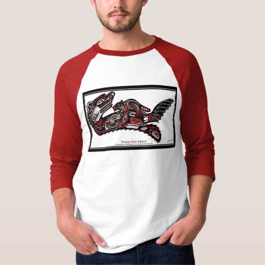 "HAIDA SPIRIT" Haida Art Otter Shirt (Voorkant)