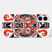 Haida sun Tlingit tribale kunst cultureel erfgoed Case-Mate iPhone Case (Achterkant (horizontaal))