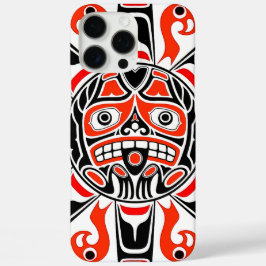 Haida sun Tlingit tribale kunst cultureel erfgoed iPhone 16 Pro Max Hoesje