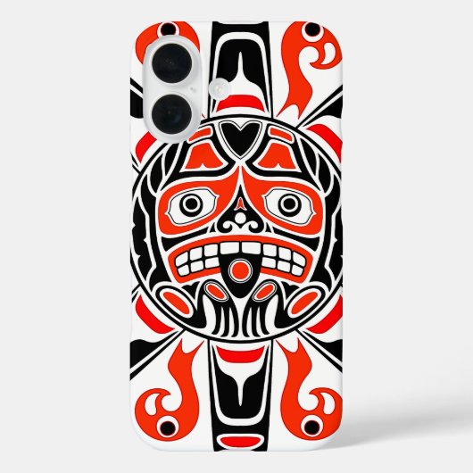 Haida sun Tlingit tribale kunst cultureel erfgoed Case-Mate iPhone Case (Achterkant)