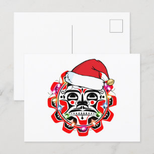 Haida Symbols Haida Canadian Native American Briefkaart