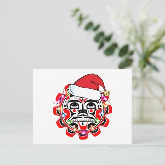 Haida Symbols Haida Canadian Native American Briefkaart (Staand voorkant)