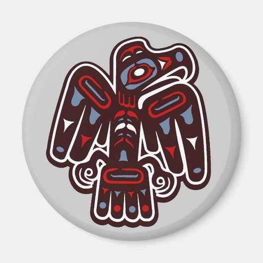 Haida Thunderbird Magneet (Voorkant)