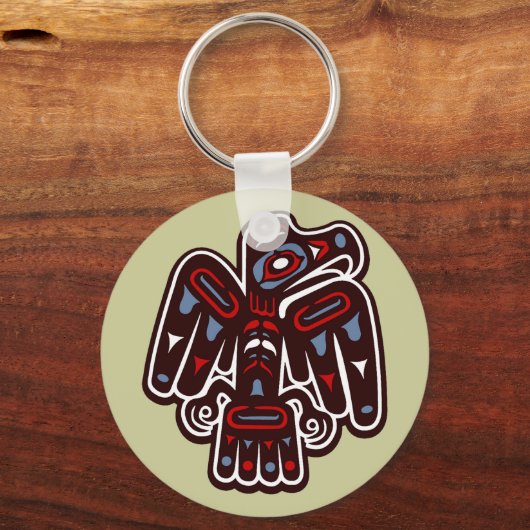 Haida Thunderbird Sleutelhanger (Voorkant)