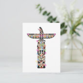 Haida Thunderbird Symbolisme Haida Nation Native Briefkaart (Staand voorkant)