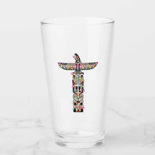 Haida Thunderbird Symbolisme Haida Nation Native Glas (Voorkant)