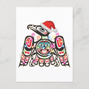 Haida Thunderbird Symbolisme Ornament Target Chris Briefkaart