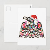 Haida Thunderbird Symbolisme Ornament Target Chris Briefkaart (Voorkant / Achterkant)