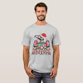 Haida Thunderbird Symbolisme Ornament Target Chris T-shirt (Voorkant volledig)