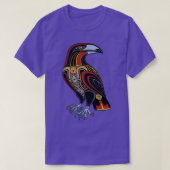 Haida Tlingit Native Raven TShirt (Design voorkant)