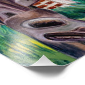 Haida Totem | Emily Carr | Foto Afdruk (Hoek)