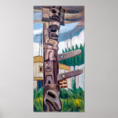 Haida Totem | Emily Carr | Poster (Voorkant)
