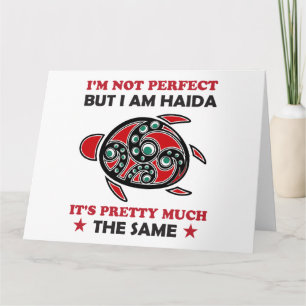 Haida Turtle Haida First Nation Pride Kaart