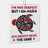 Haida Turtle Haida First Nation Pride Keramisch Ornament (Rechts)