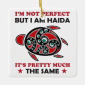 Haida Turtle Haida First Nation Pride Keramisch Ornament (Voorkant)