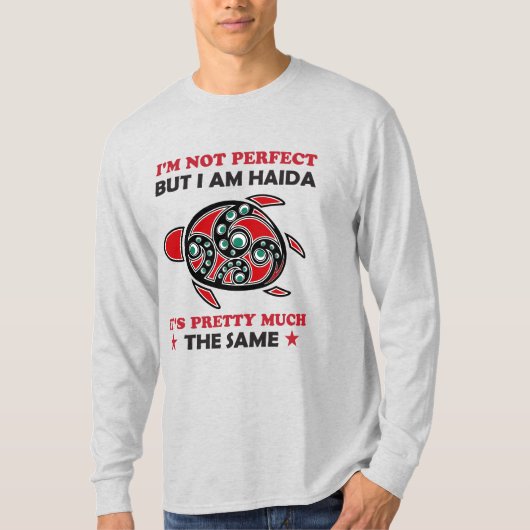 Haida Turtle Haida First Nation Pride T-shirt (Voorkant)