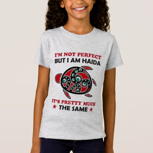 Haida Turtle Haida First Nation Pride T-shirt (Voorkant)