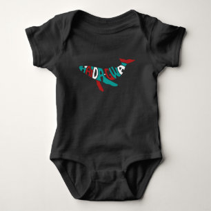Haida Whale Native Pride Haida mannen Gift Ideeën Romper