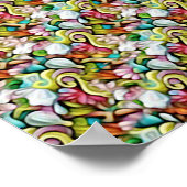 HAIENE STEREOGRAM 40 x 30 cm, Halfglans, Zonder Li Poster (Hoek)