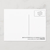 Haifa Sunset Briefkaart (Achterkant)