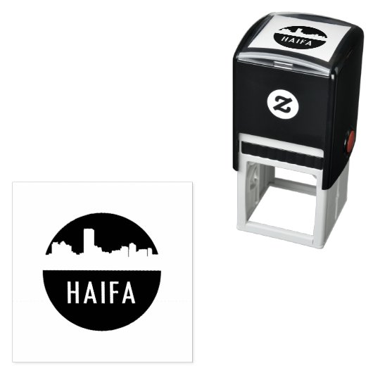 Haifa Zelfinktende Stempel (In situ)
