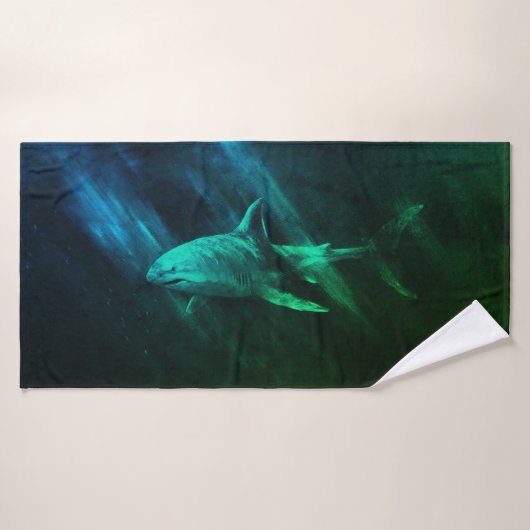 Haifish 30 X 60 badhanddoek (Badhanddoek)